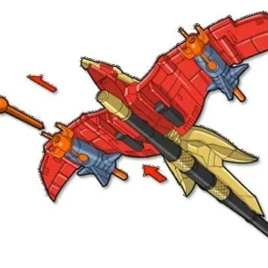 Mighty Morphin Power Rangers Thunderzord Actionfigur Eldfågel