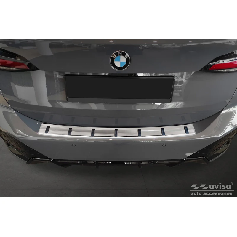 Avisa, Bakre stötfångarskydd, Rostfritt stål, passar BMW 2-serie (U06) Active Tourer (inkl. M-pack) 2021- 'STRONG EDITION'