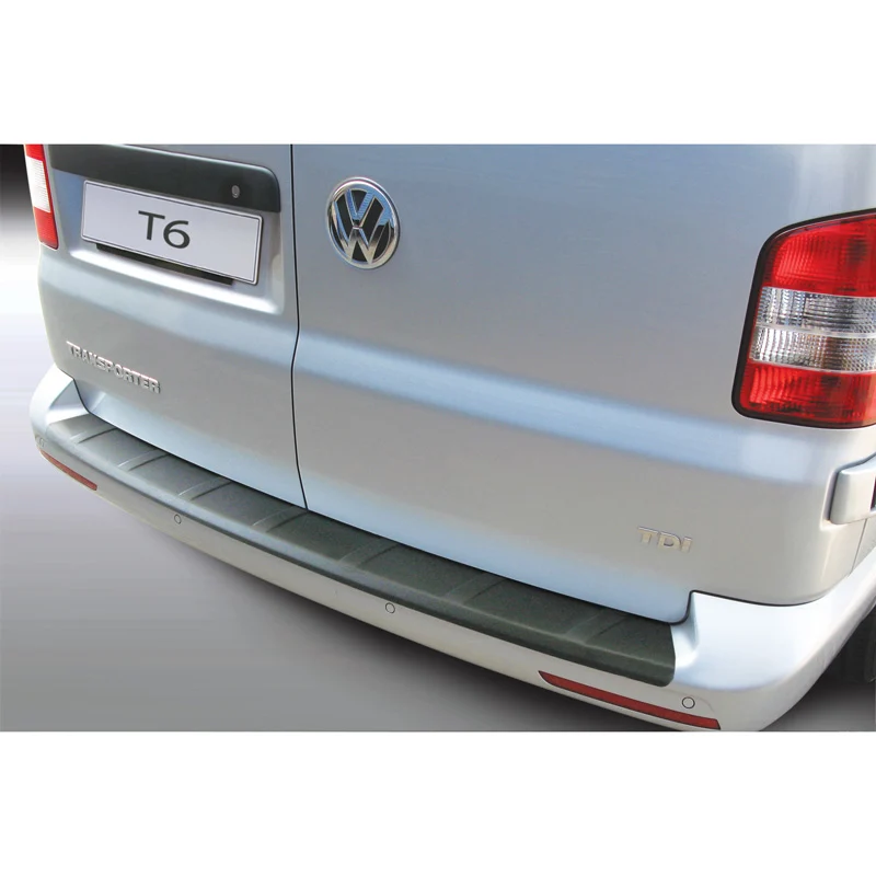 RGM, Bakre stötfångarskydd, ABS-plast, passar Volkswagen Transporter T6 Caravelle/Multivan 9/2015- med bakdörrar 'Ribbed'...