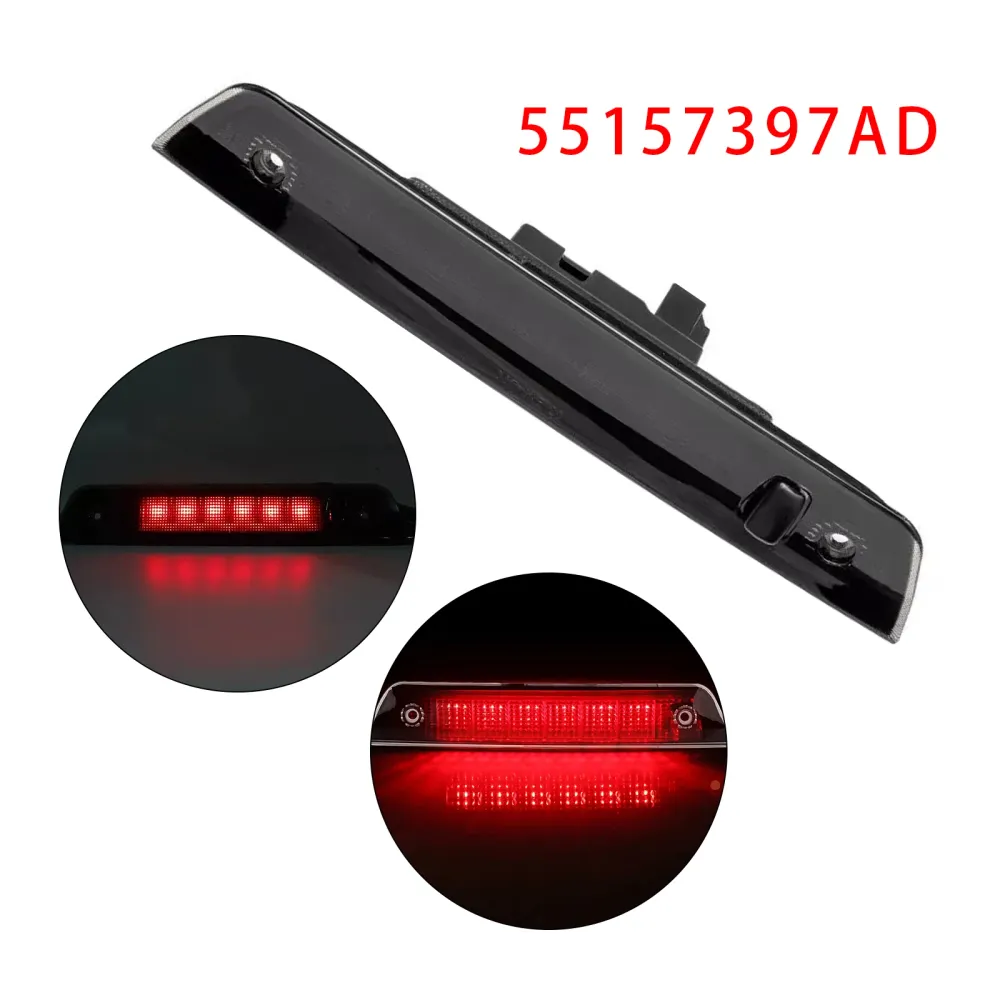 2005-2010 Jeep Grand Cherokee LED Tredje 3:e bromsljuset 55157397AD Svart