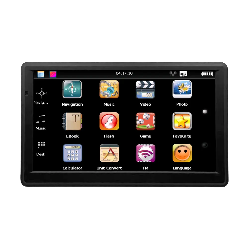 NOEIFEVO X20 GPS-navigering, 7-tums pekskärm med Europa-kartor, 8GB 256MB, flerspråkig, FM-stöd, för bilar/transportbilar/...