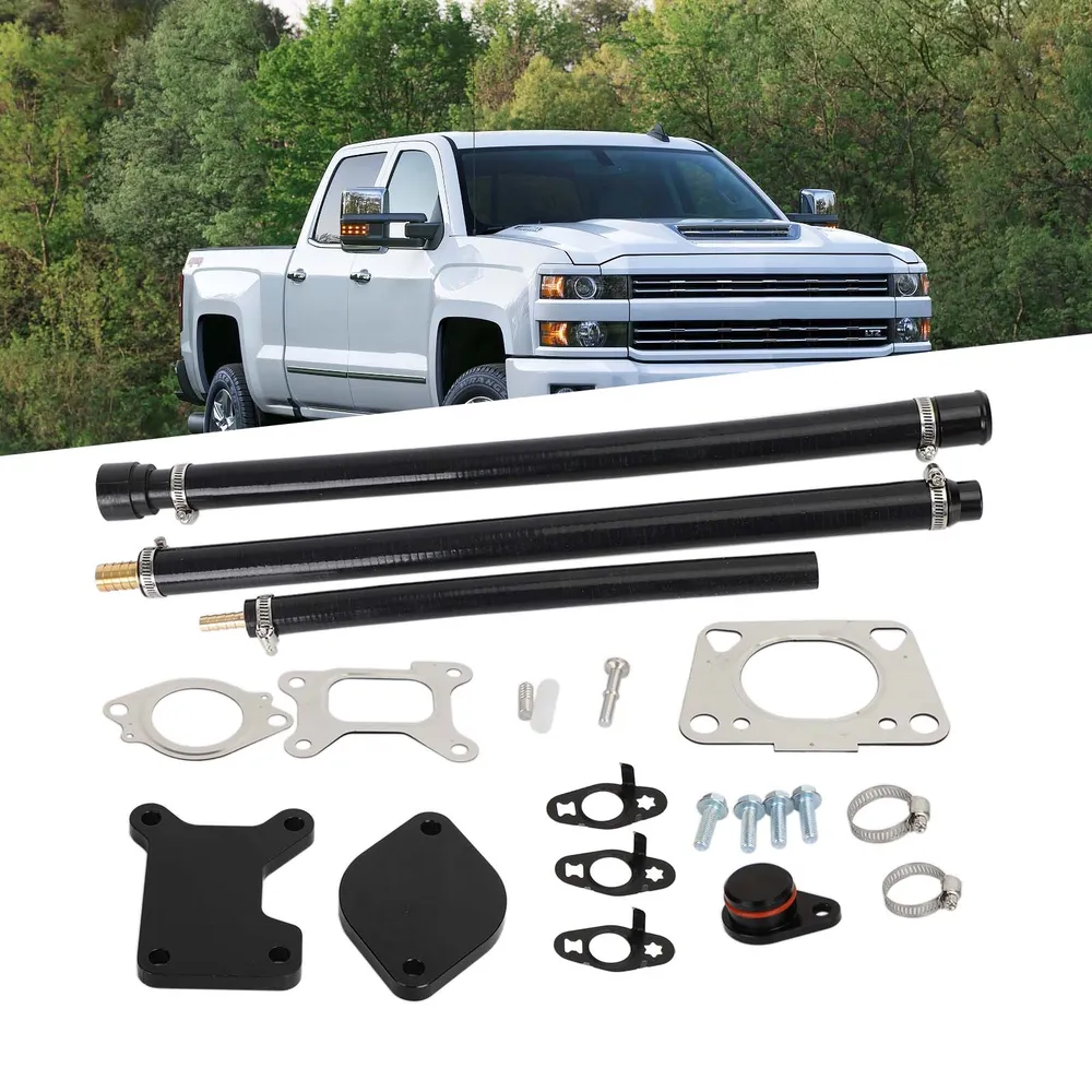 EGR Valve Cooler Delete Kit för 2017-2023 Chevy GMC Duramax Diesel 6.6 L5p