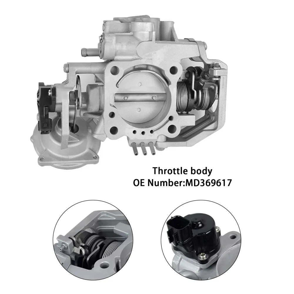 Mitsubishi Pajero Montero V63 V73 6G72 Gasspjällsenhet MD369617