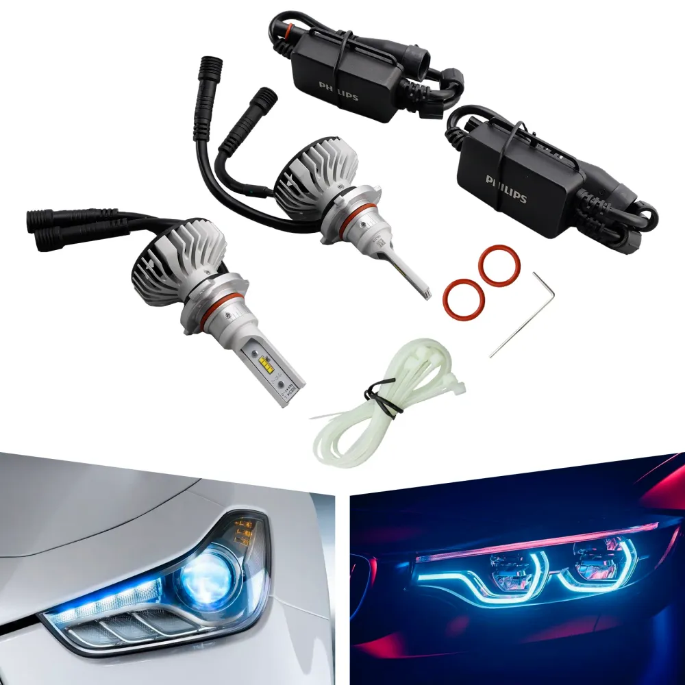 CAR LIGHT LED-HL X-TREMEULTINON LED 9005/6 HB3/4 11005XU 12V 25W för Philips