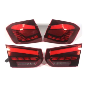 2012-2018 BMW 3-serie F30 330D/335D XDrive L&R Röda LED-bakljus Bakljusenhet 63217313039 63217372793