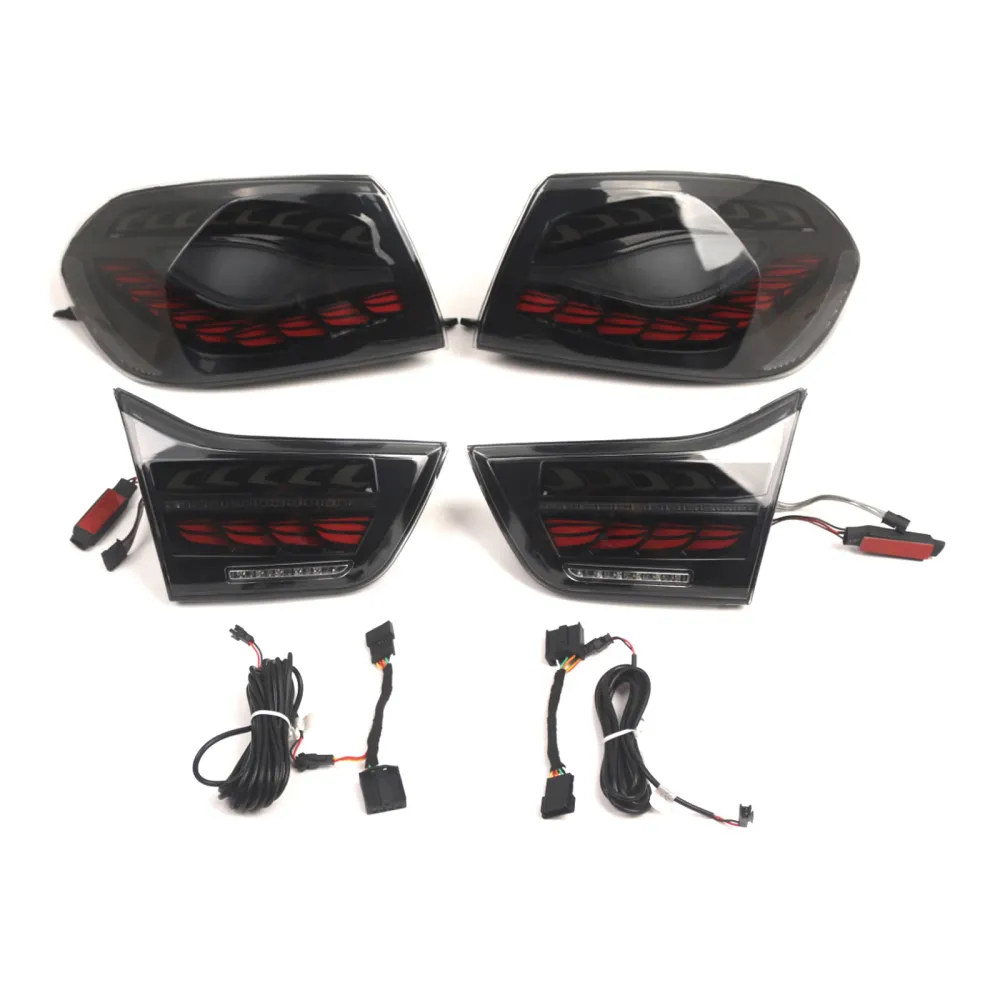 L&R Rökta LED-bakljus Bakljusenhet För BMW 4 M4 GTS F32 F33 F82