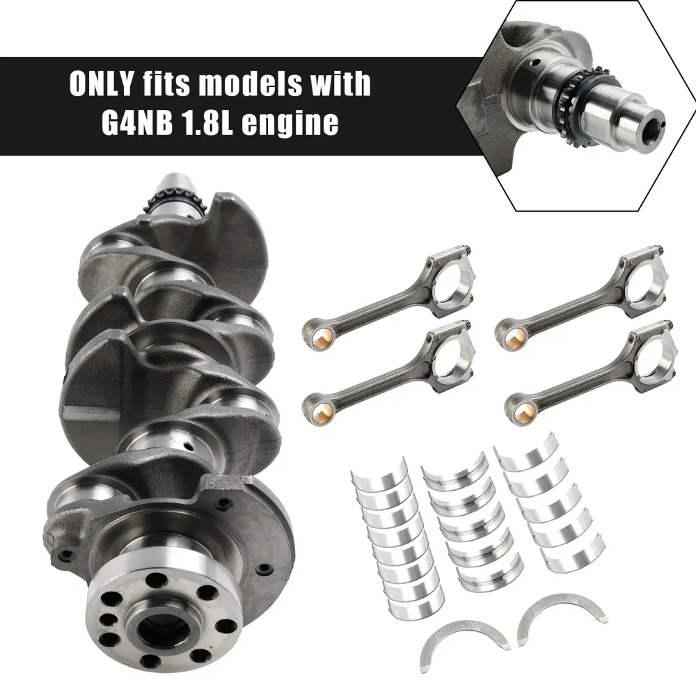 2014–2021 Kia K4 G4NB 1.8L Motor Vevaxel & Stavar & Lagersats 622V62EH00