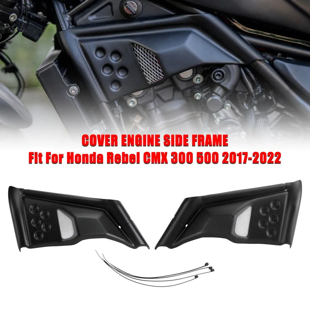 Honda Rebel CMX 300 500 2017-2022 kåpa skyddskåpa Motor sidoram