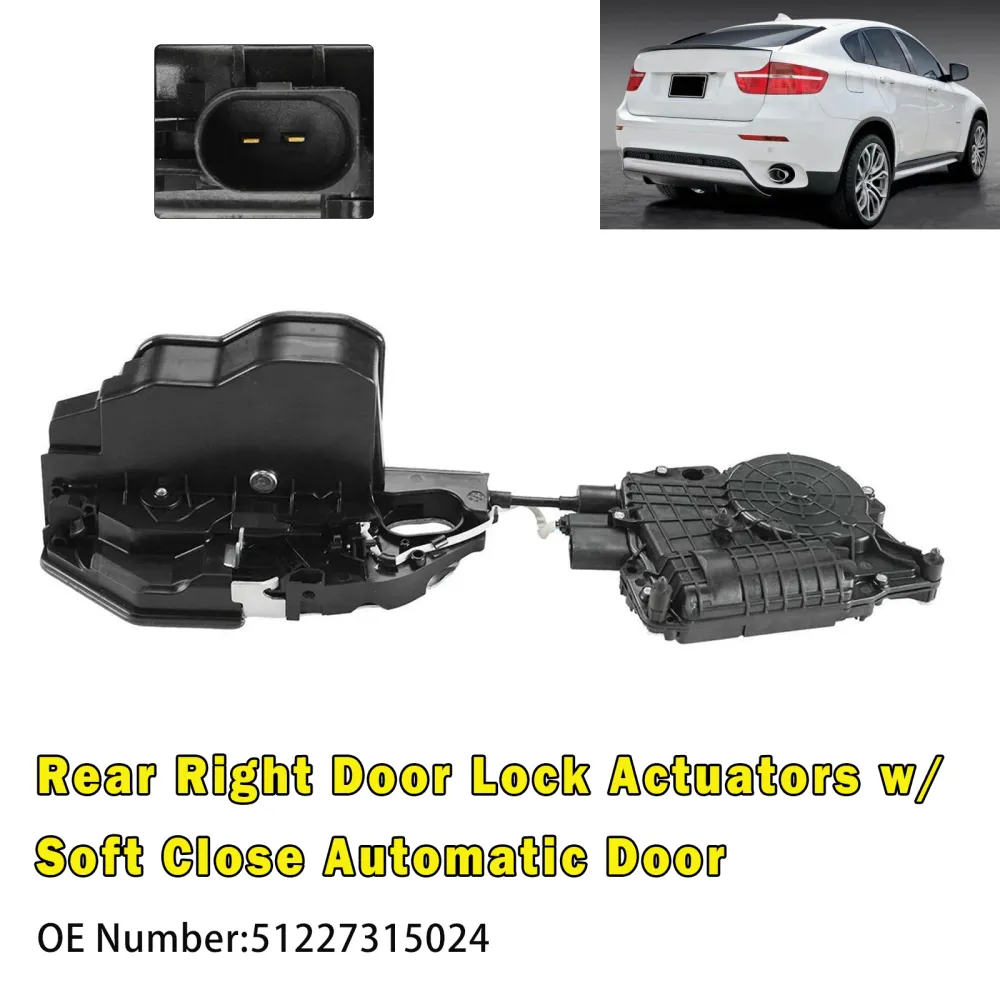 Rear Right Door Lock Actuators 51217315024 BMW X5 E70 07-12 X6 E71 08-14