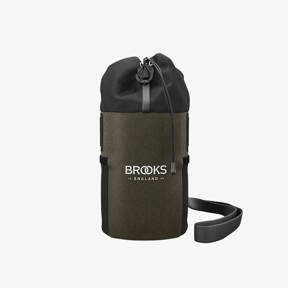 BROOKS SCAPE FEED POUCH Väska för styret Grön