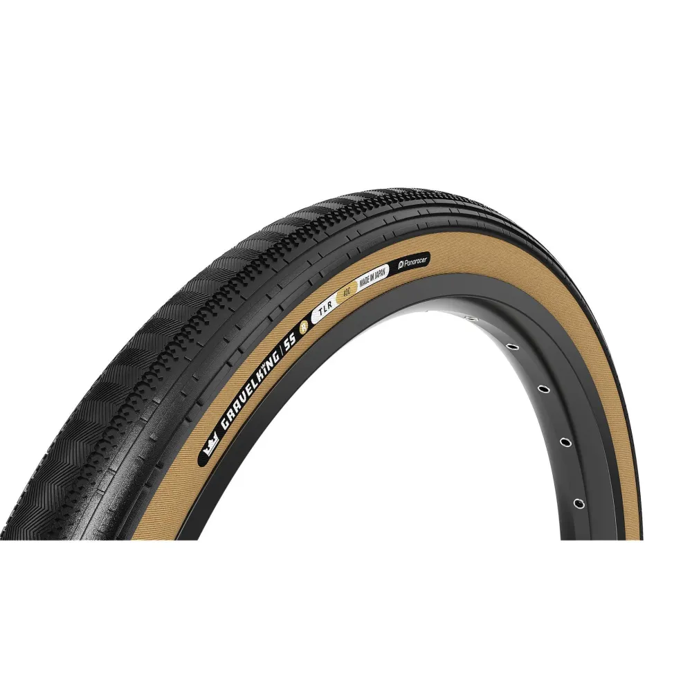 PANARACER GRAVELKING SEMISLICK R-LINE TLR 700x30c Tubeless Ready Beige däck