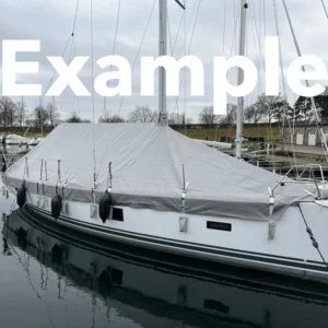 Dehler 37 Vinterkapell på rigg