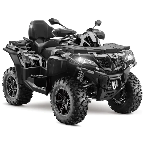 Dekalkit CFMOTO 850 & 1000 Svart/mörkgrå 2018-2023
