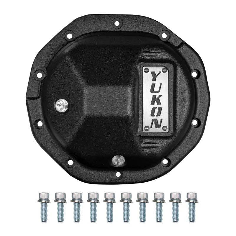 Yukon Gear Hardcore Nodular Iron Cover Rear GM 8.6in w/8mm Cover Bolts