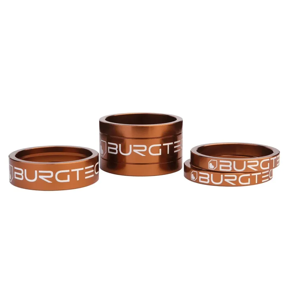 BURGTEC 1"1/8 distanssats för headset i brons