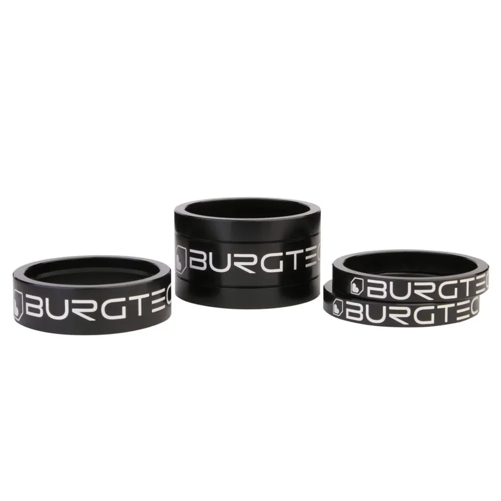 BURGTEC 1"1/8 svart distanssats för headset