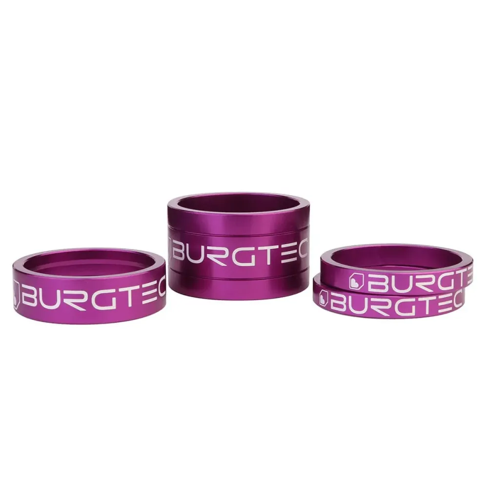 BURGTEC Distanssats för styrning 1"1/8 Lila