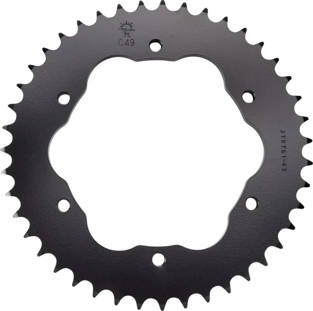 Svart stål bakdrev 43T 525 - JTR761.43 - JT Sprockets