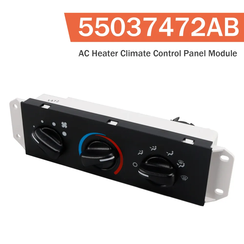 1999-2004 Jeep Wrangler AC Värmare Klimatkontrollpanel Modul 55037472AB P55037472AB