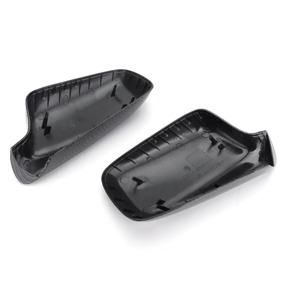 1Pair Mirror Cover Cap Fit BMW E46 E65 E66 745I 750I 51167074236+51167074235 Generisk