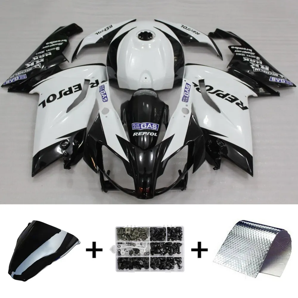 2006-2011 Aprilia RS125 Amotopart Injection Fairing Kit Karosseri Plast ABS #114