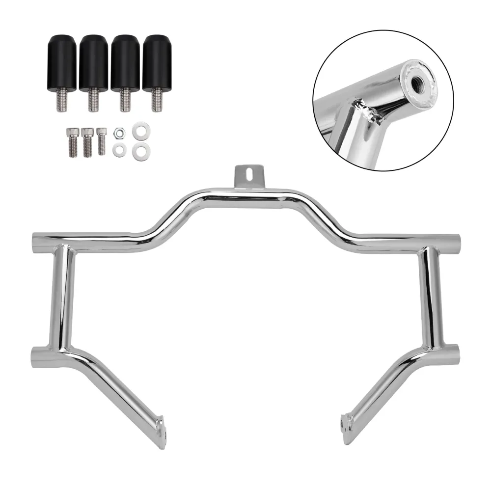 2010-2012, 2015-2023 CVO Street Glide FLHXSE Engine Guard Anti-Crash Bumper Protector Chrome