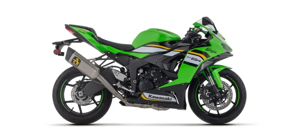 71209PTZ Arrow Competition-system, heltitan för Kawasaki ZX-6R 636 2024 2025