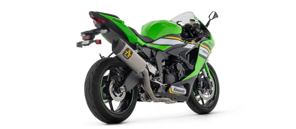 71209PTZ Arrow Competition-system, heltitan för Kawasaki ZX-6R 636 2024 2025