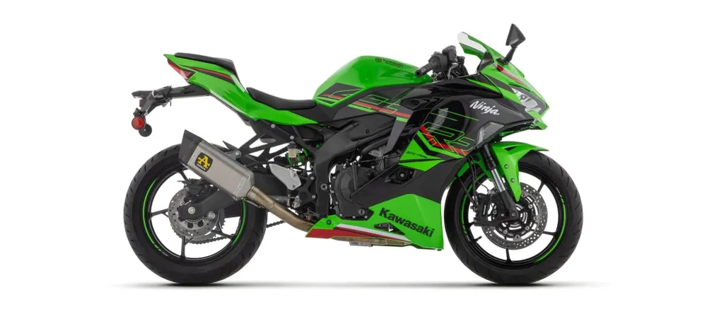 71233PTZ Arrow COMPETITION komplett system för Kawasaki ZX-4R 2024 2025