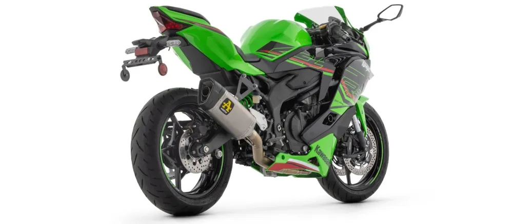 71233PTZ Arrow COMPETITION komplett system för Kawasaki ZX-4R 2024 2025
