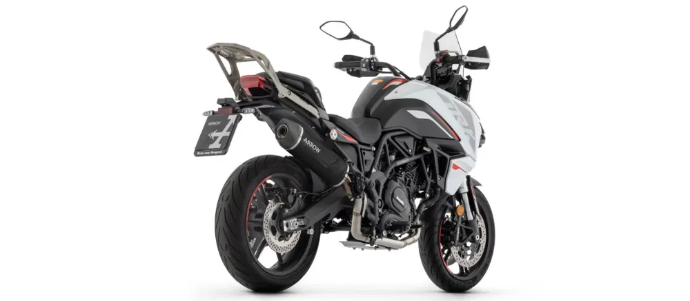 71782MI Arrow Racing grenrör - ersättning för original för Benelli TRK 702 / 702X 2023 2024