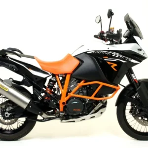 71809PK Arrow Maxi Race-Tech titanavgasrör med kolfiberändrör för KTM 1190 Adventure 2013-2016