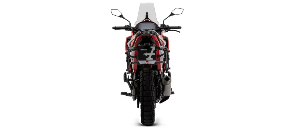 72640PO Arrow Indy-Race Titanium avgassystem för Moto Morini X-CAPE 650 2022-2025