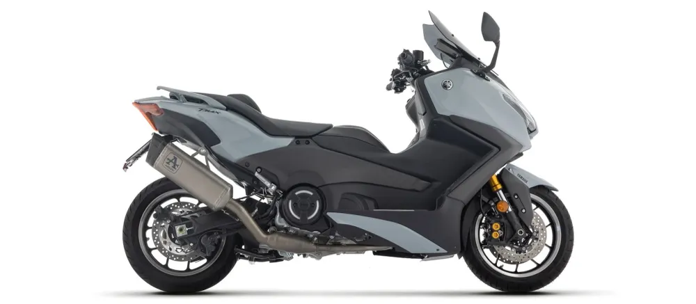 73023PT Arrow Fullt system racing med Pista titanavgassystem för Yamaha TMAX 560 2025-