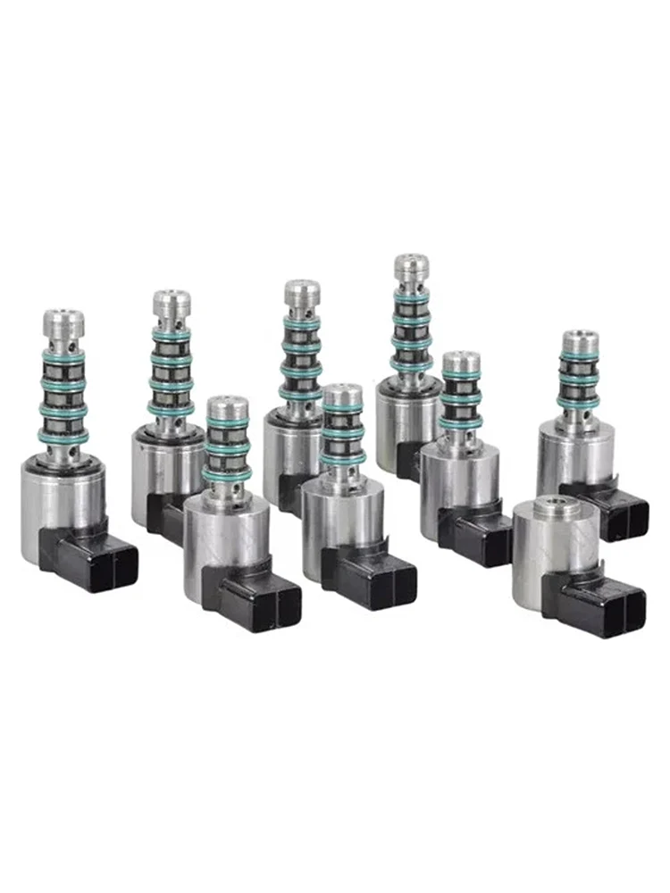 9PCS 0CK 0CL 0CJ DL382 Automatisk växellåda solenoidsats för Audi Q5 A5 A6 A7