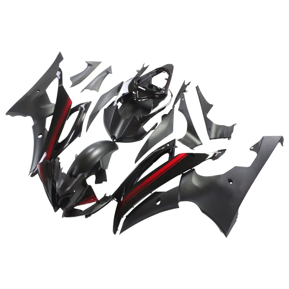 2008-2016 YAMAHA YZF 600 R6 Injektionsmässa kit Bodywork Plastic ABS #150 Amotopart