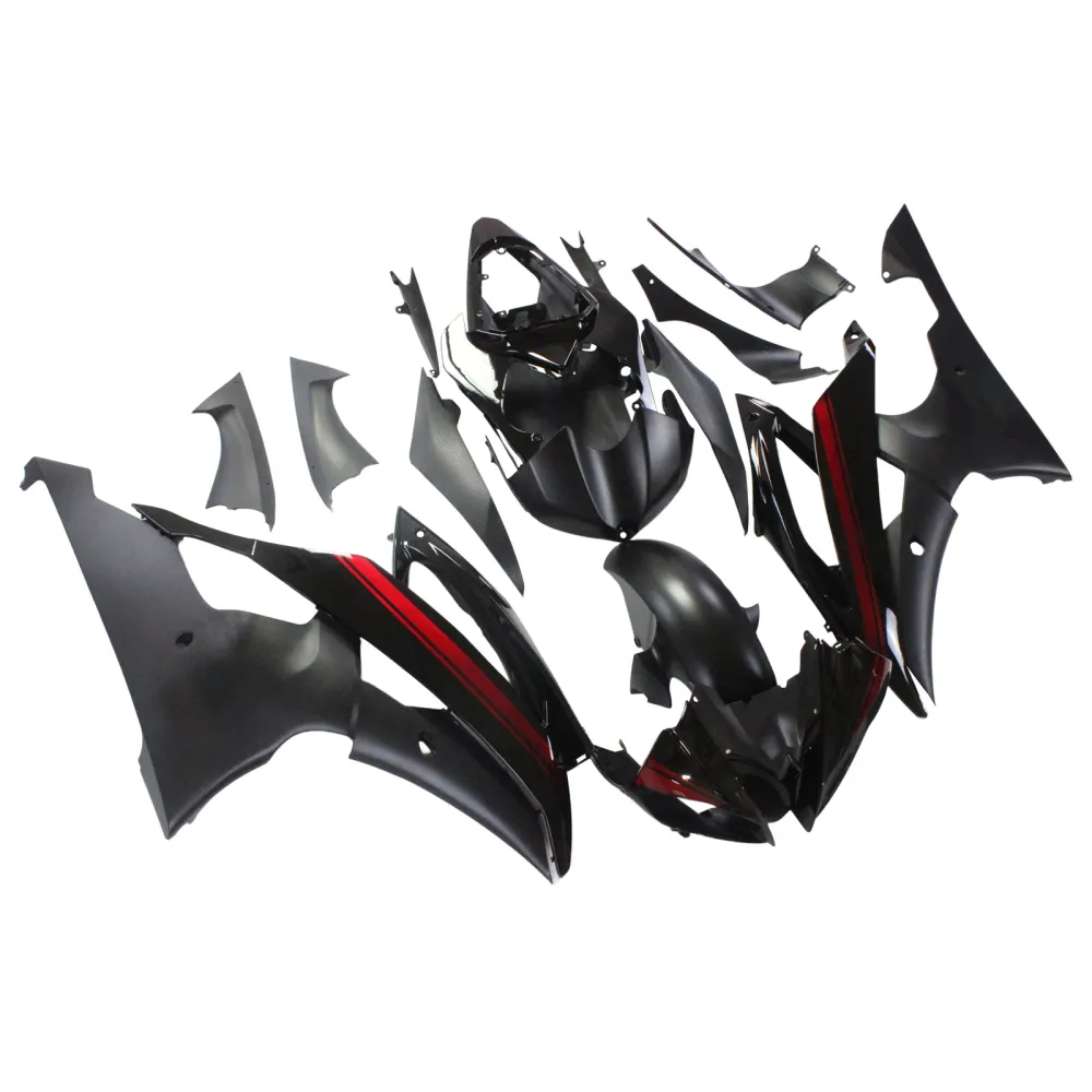 2008-2016 YAMAHA YZF 600 R6 Injektionsmässa kit Bodywork Plastic ABS #150 Amotopart