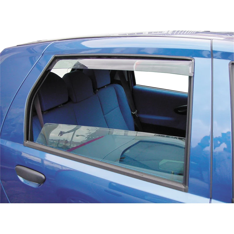 ClimAir, Vindavvisare för bakdörrar, Rökfärgad, passar Audi A4 Avant 2001-2008 & Seat Exeo ST2009-