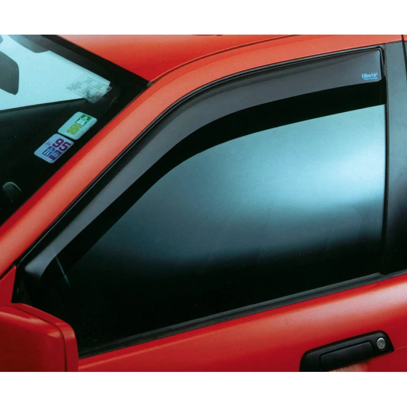 ClimAir, Vindavvisare för framdörrar, Rökfärgad, passar BMW X2 (F39) 2018-