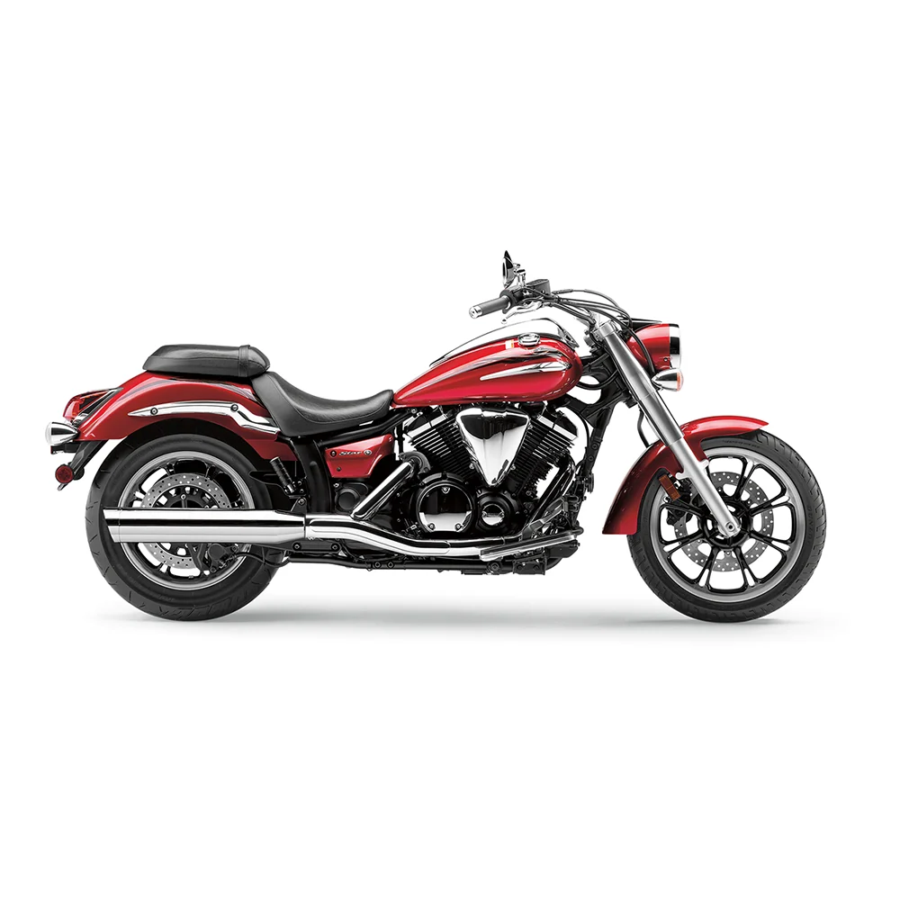Cobra Scalloped Tip Slip-On Ljuddämpare Krom till Yamaha