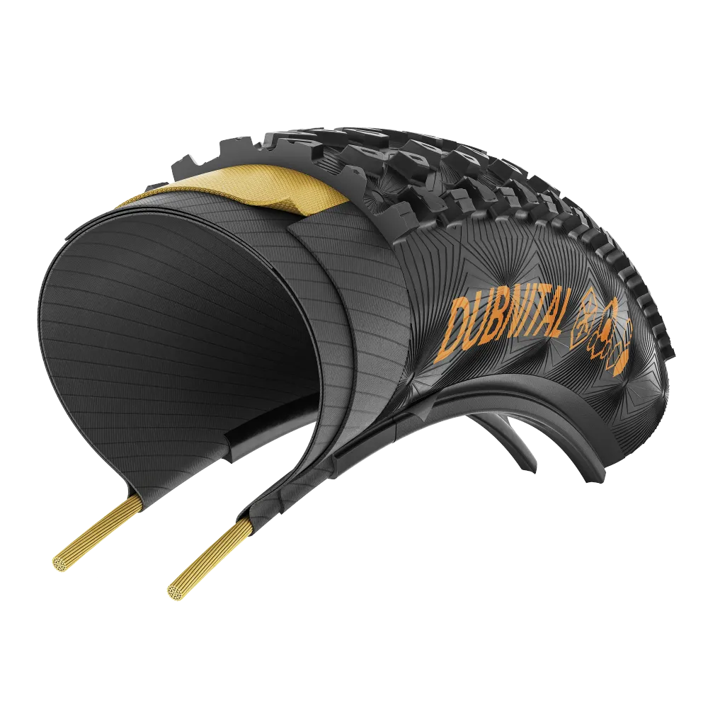 CONTINENTAL DUBNITAL Trail Rapid 29x2.40 Tubeless Ready Soft Brown däck