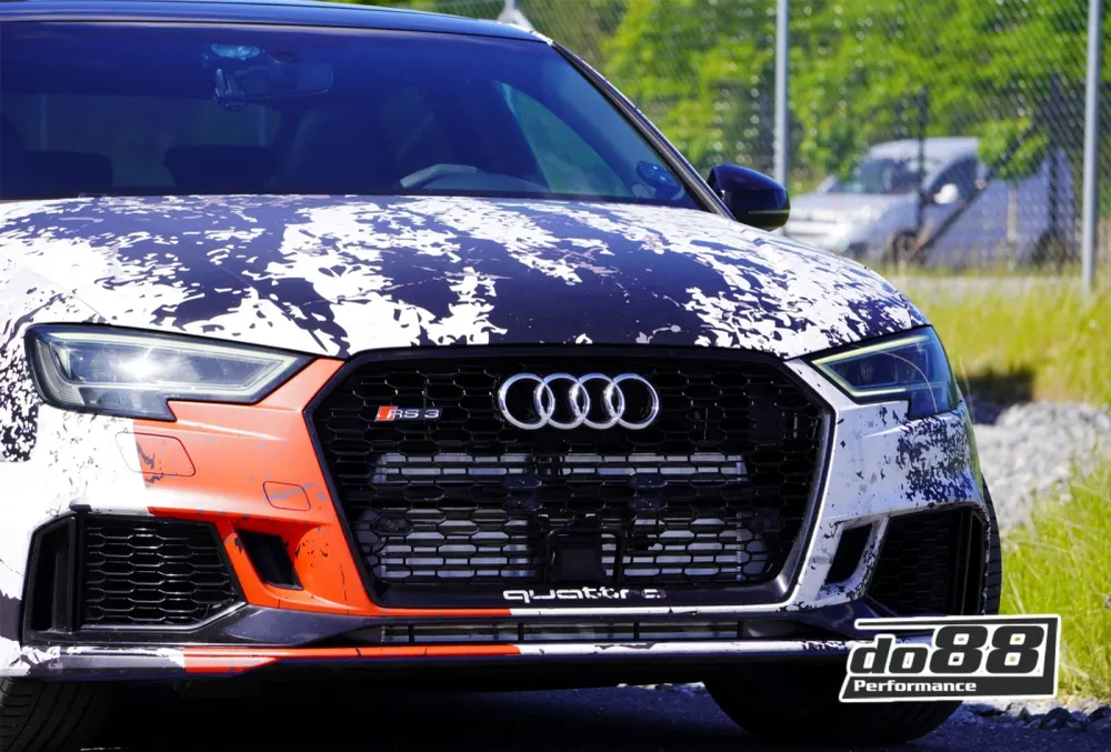 DO88 BigPack Intercooler- och laddluftsrörsats Audi RS3 8V/8Y
