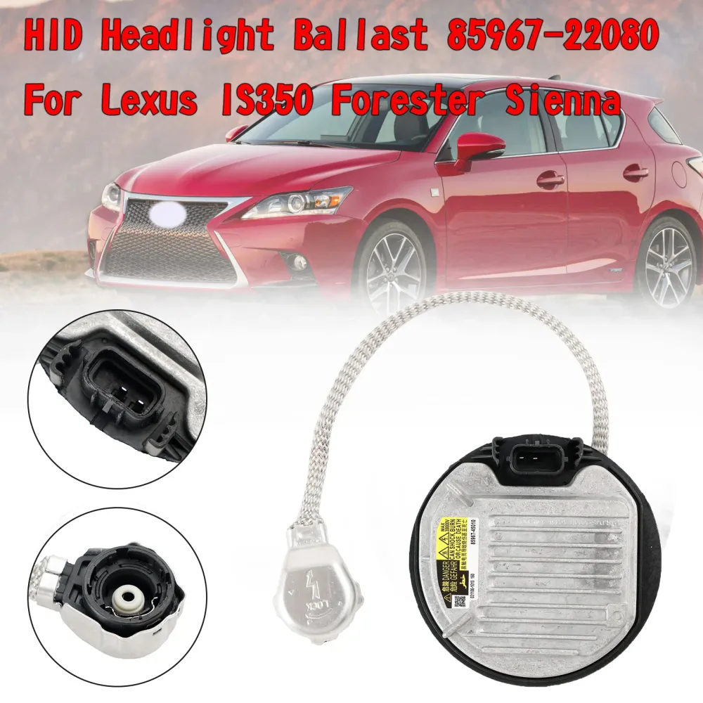 HID-strålkastare Ballast 85967-22080 för Lexus IS350 Forester Sienna Generic