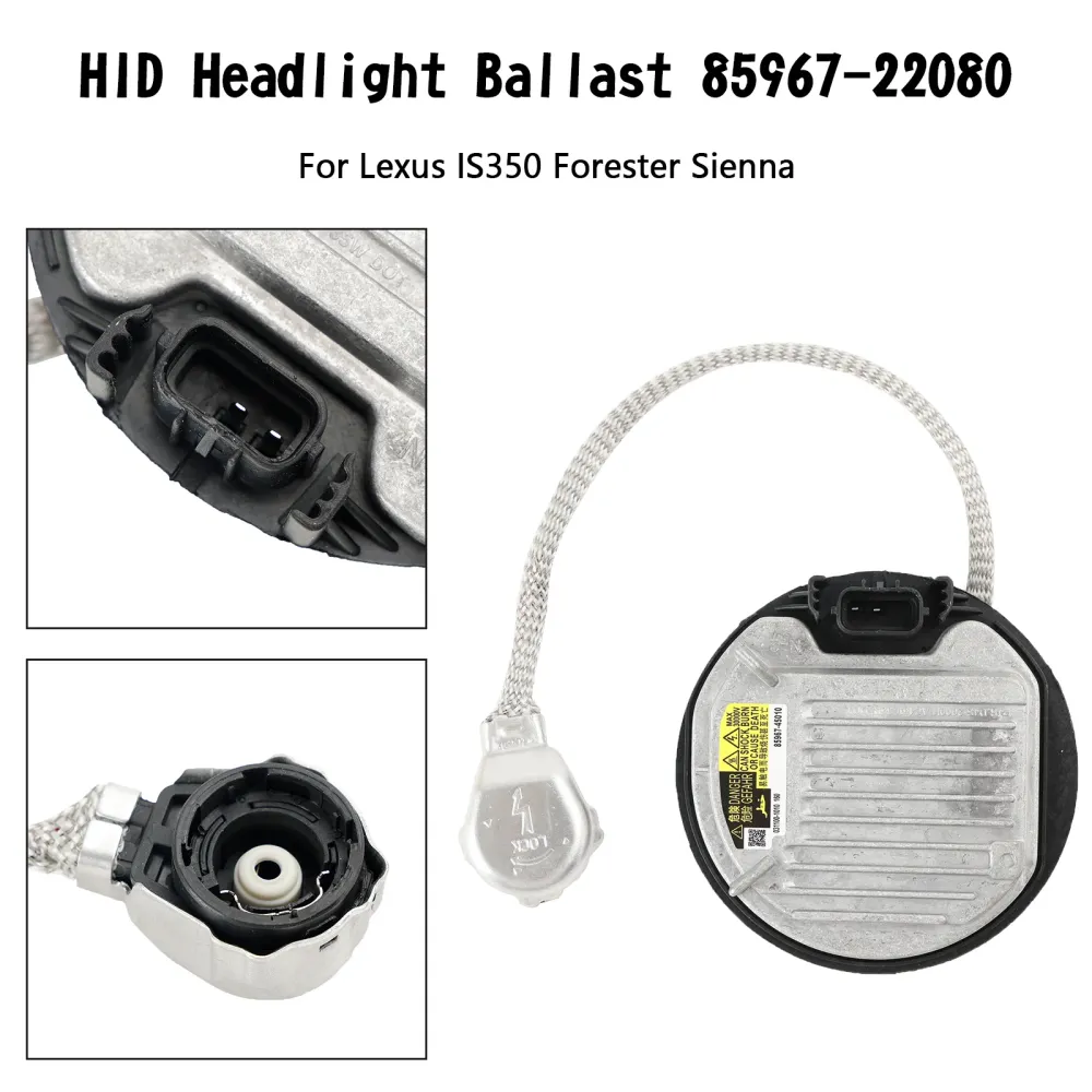 HID-strålkastare Ballast 85967-22080 för Lexus IS350 Forester Sienna Generic