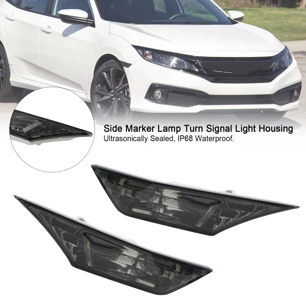 Honda Civics sidomarkeringslampa och blinkersljushus för 2016-2021 modeller