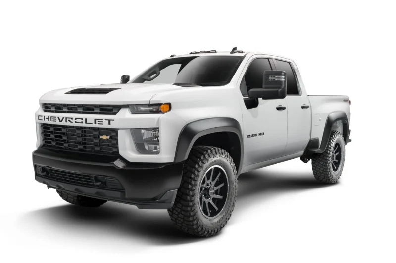 Husky Liners 20-25 Chevrolet Silverado 2500 HD Extend--Fender Flares 4pc - Blk