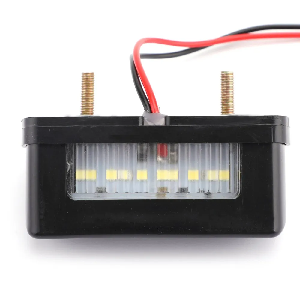 MOTORCYCLE LED bakre svans registreringsskylt bromsnummerplatta ljus mini bakljus generisk
