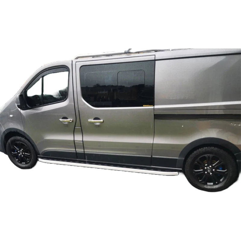 OneWay, Skærmkanter, ABS plast, Matt sort, Passer til Renault Trafic 2014- & Opel Vivaro 2014-2018, 10 dele