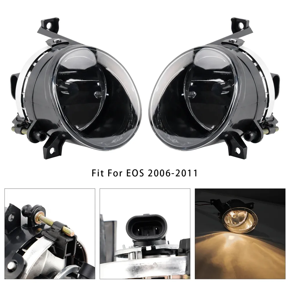 Par främre dimljus till Volkswagen Caddy 2004-2011 Touran 2003-2008