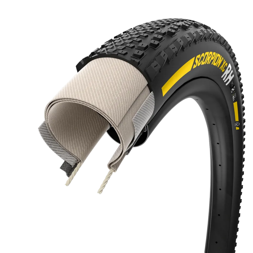 PIRELLI SCORPION RACE XC RH ProWall 29x2.40 Tubeless Ready Soft Black/Yellow Team Edition-däck
